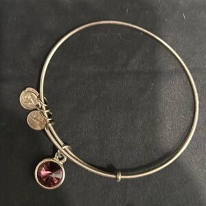 Alex & Ani birthstone bracelet